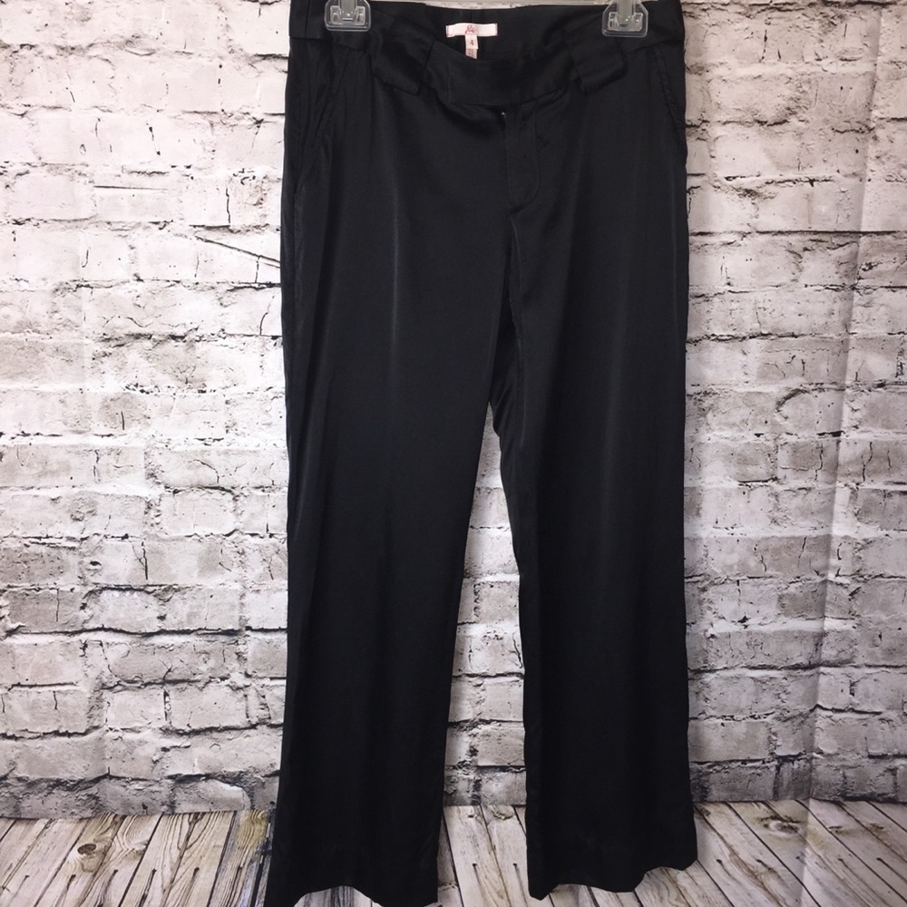 Joie Black Silk Pants size 4